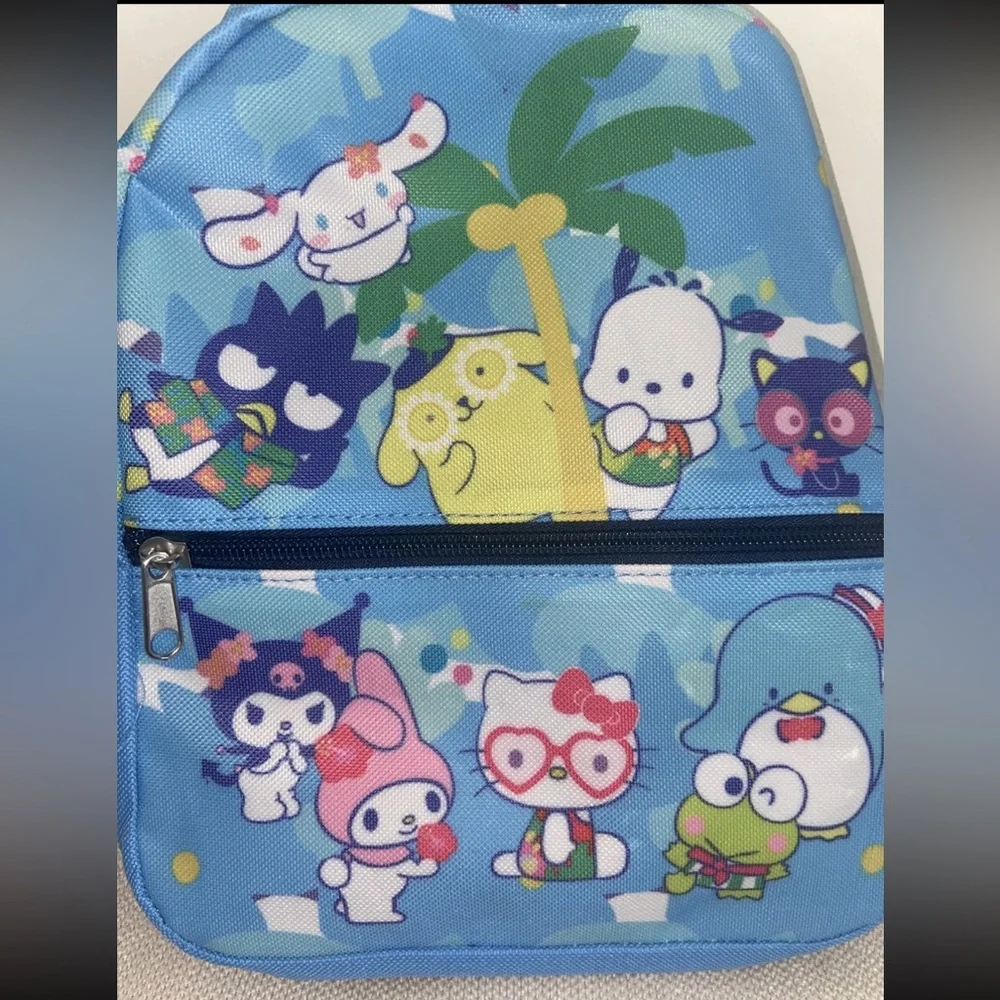 Sanrio Hello Kitty & Friends Mini Backpack Summer Blue NWT